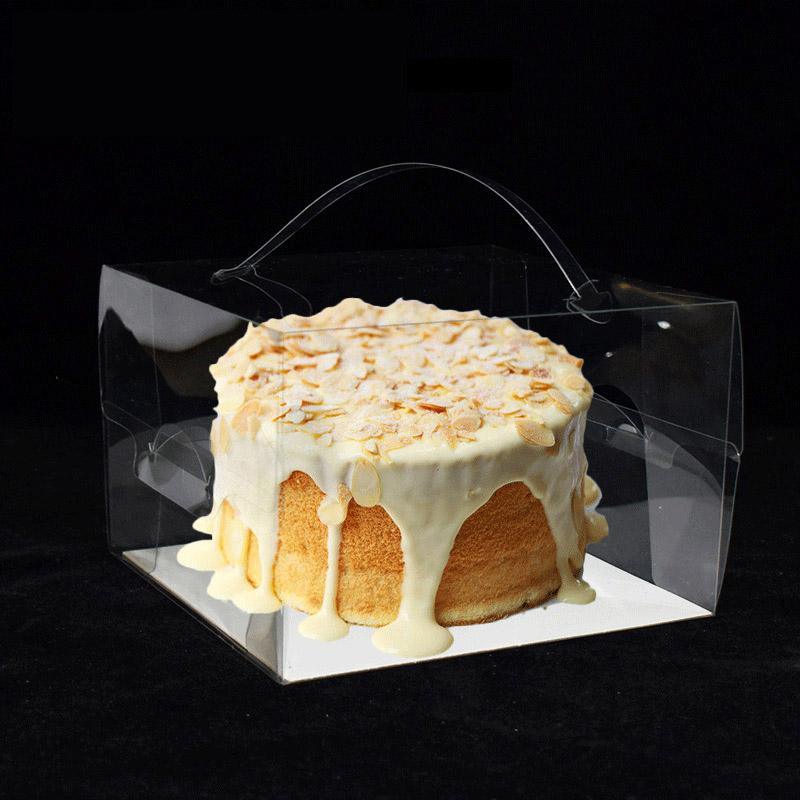 Elegant Presentation with Our Durable Clear Cake Box