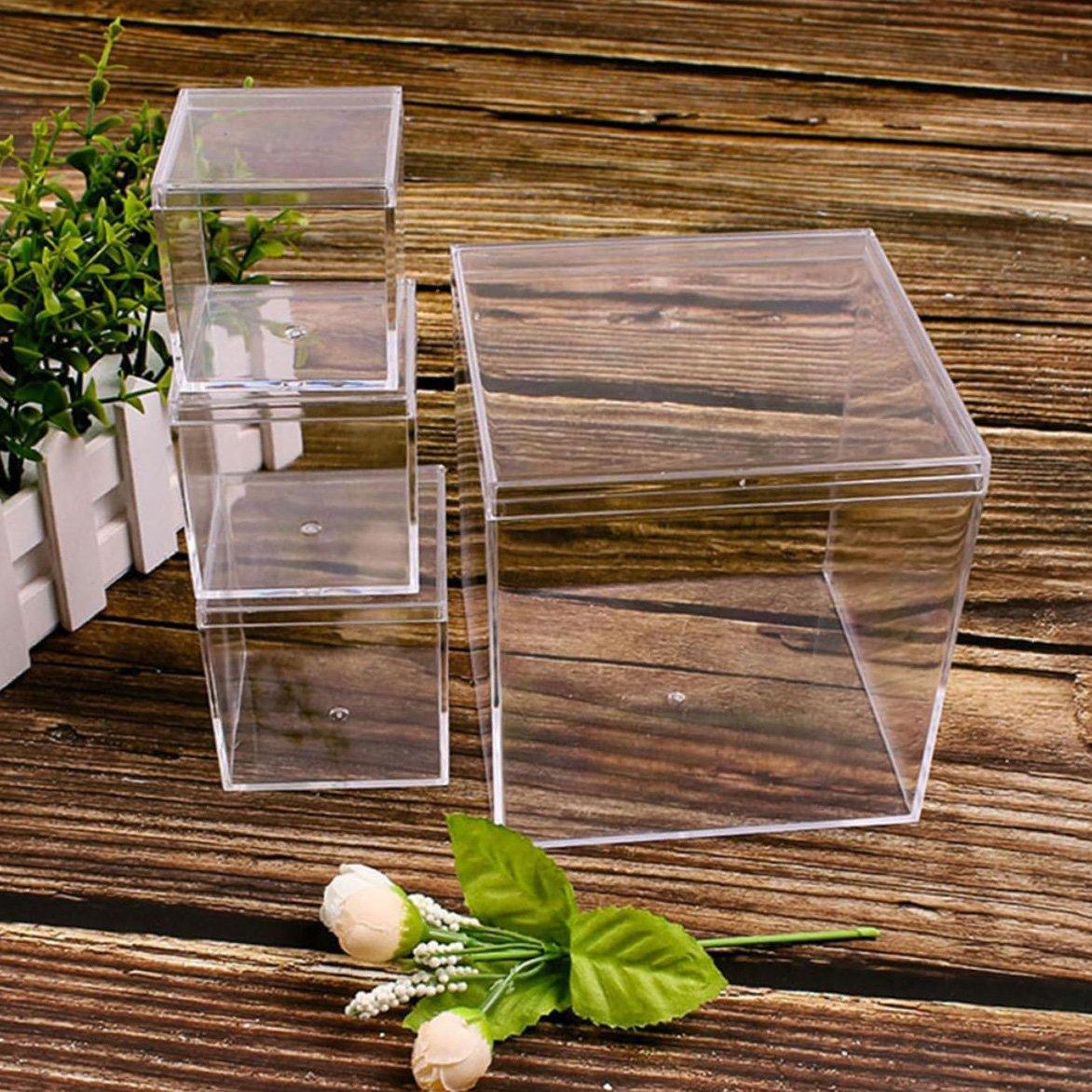 Elegant Storage with Acrylic Plastic Boxes - Perfect for Events