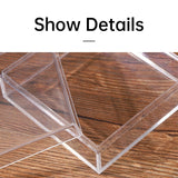 Elegant Storage with Acrylic Plastic Boxes - Perfect for Events