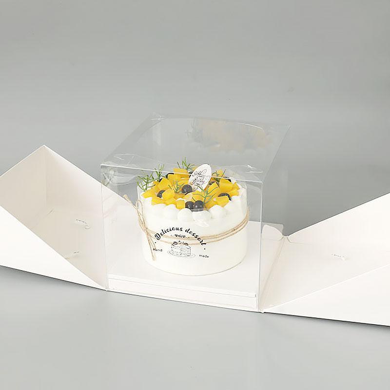 Elegant Transparent Cake Box for Stunning Presentations