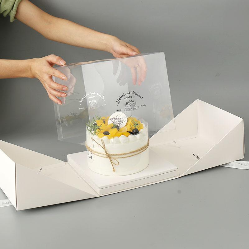 Elegant Transparent Cake Box for Stunning Presentations