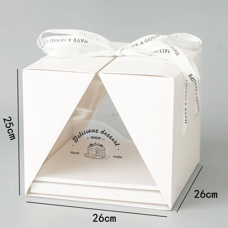 Elegant Transparent Cake Box for Stunning Presentations