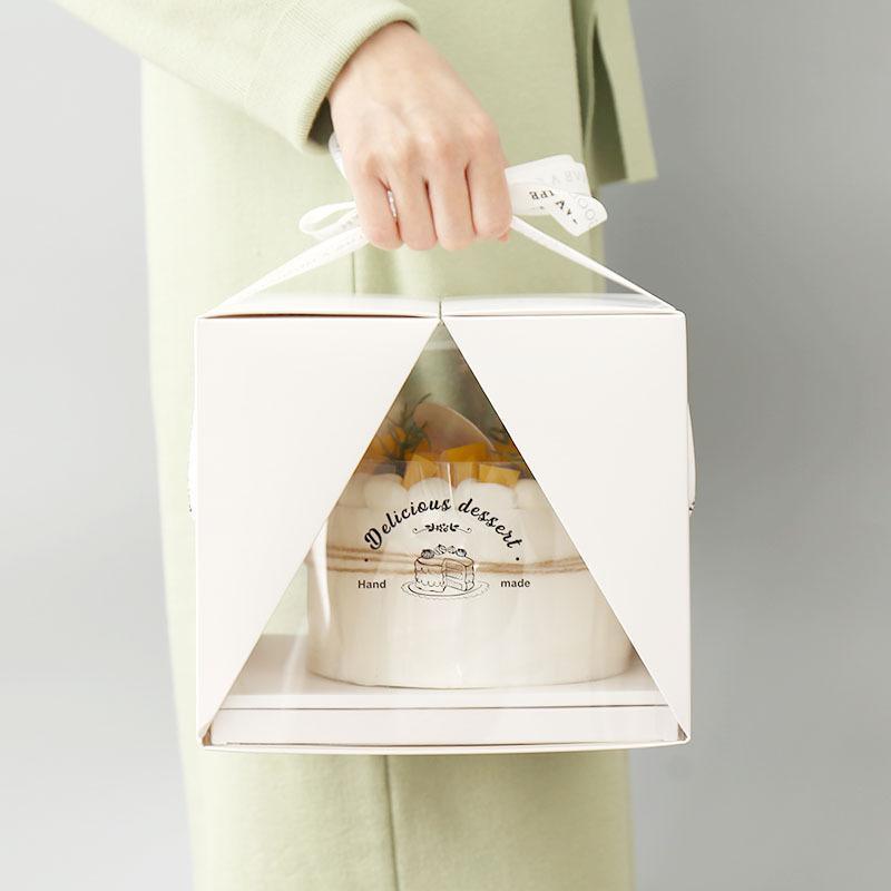 Elegant Transparent Cake Box for Stunning Presentations