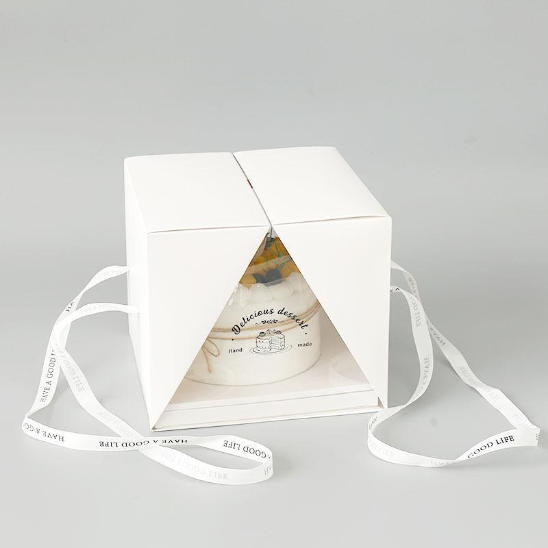 Elegant Transparent Cake Box for Stunning Presentations