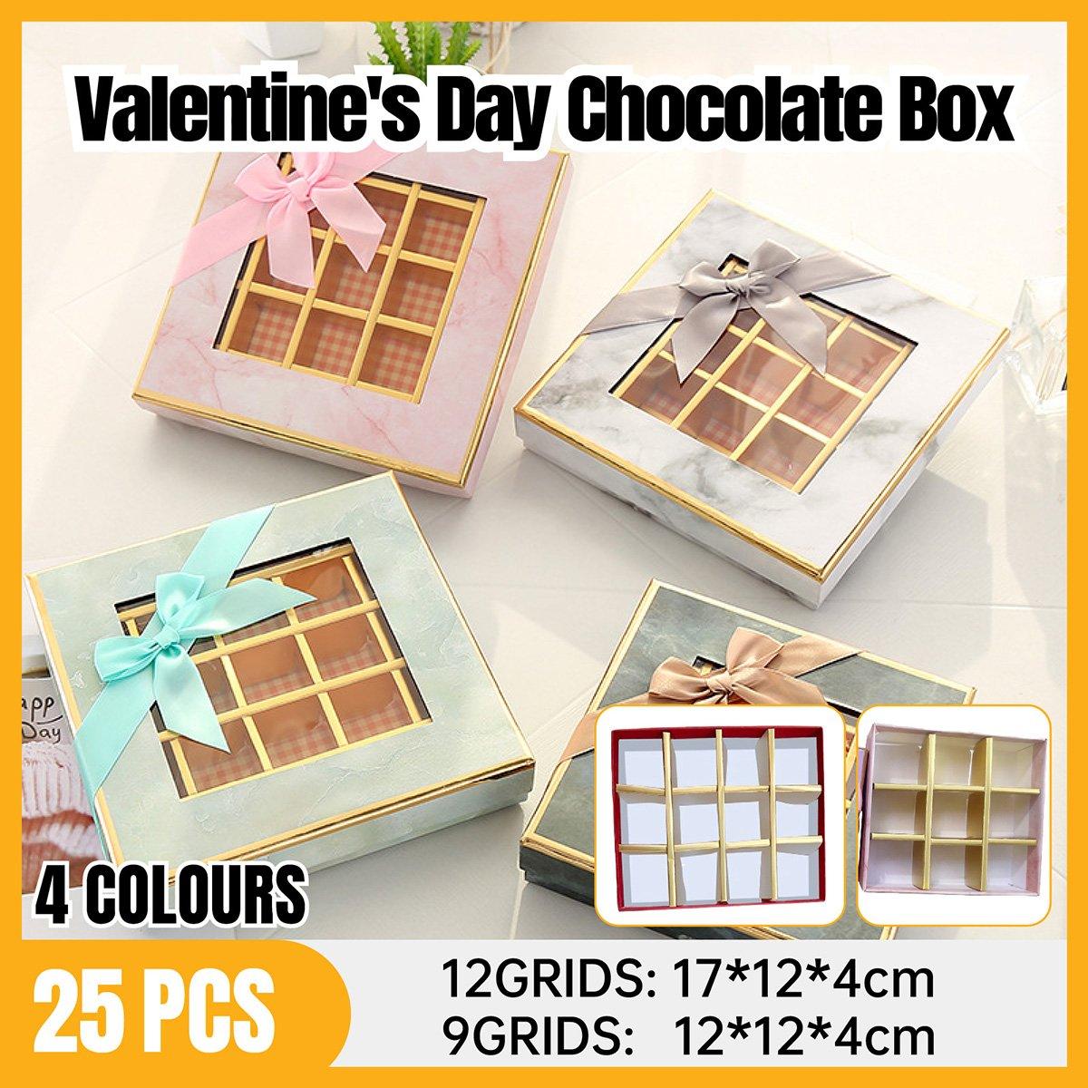 Elegant Valentine's Day Chocolate Box - Perfect for Special Occasions