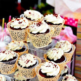 Cupcake with decorative toppings