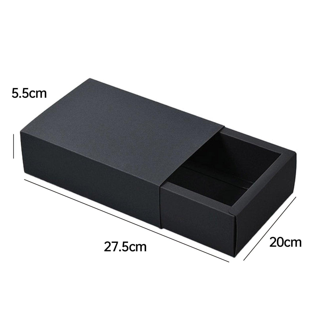 Elevate Your Gifts with Our Sophisticated Black Drawer Box