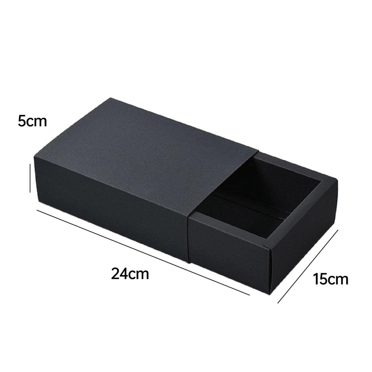 Elevate Your Gifts with Our Sophisticated Black Drawer Box