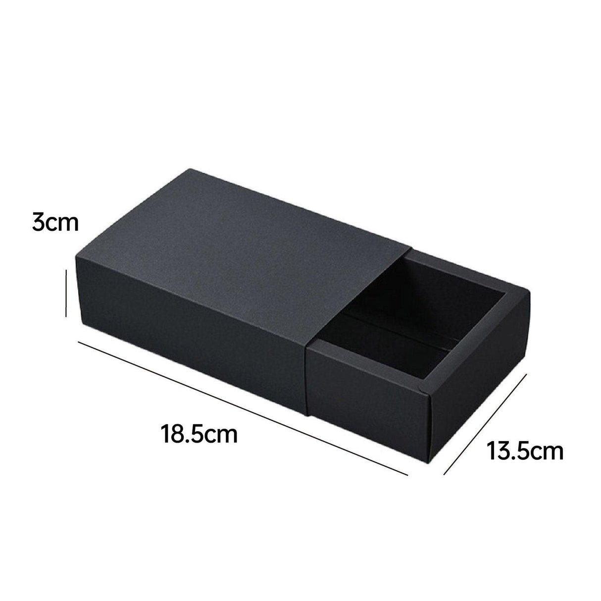 Elevate Your Gifts with Our Sophisticated Black Drawer Box