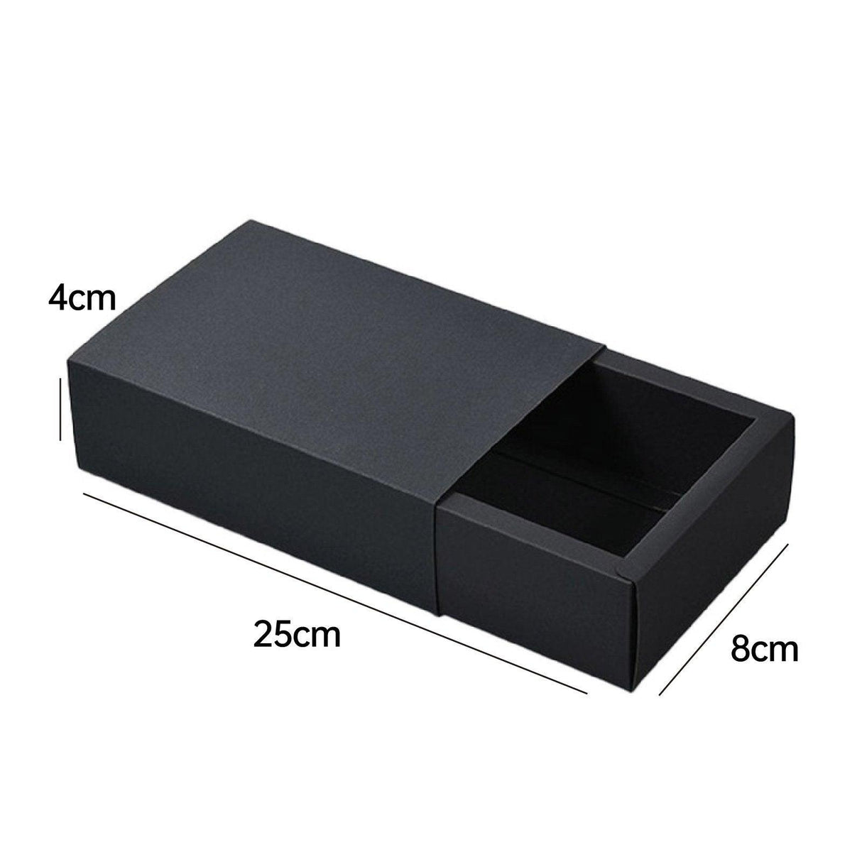 Elevate Your Gifts with Our Sophisticated Black Drawer Box