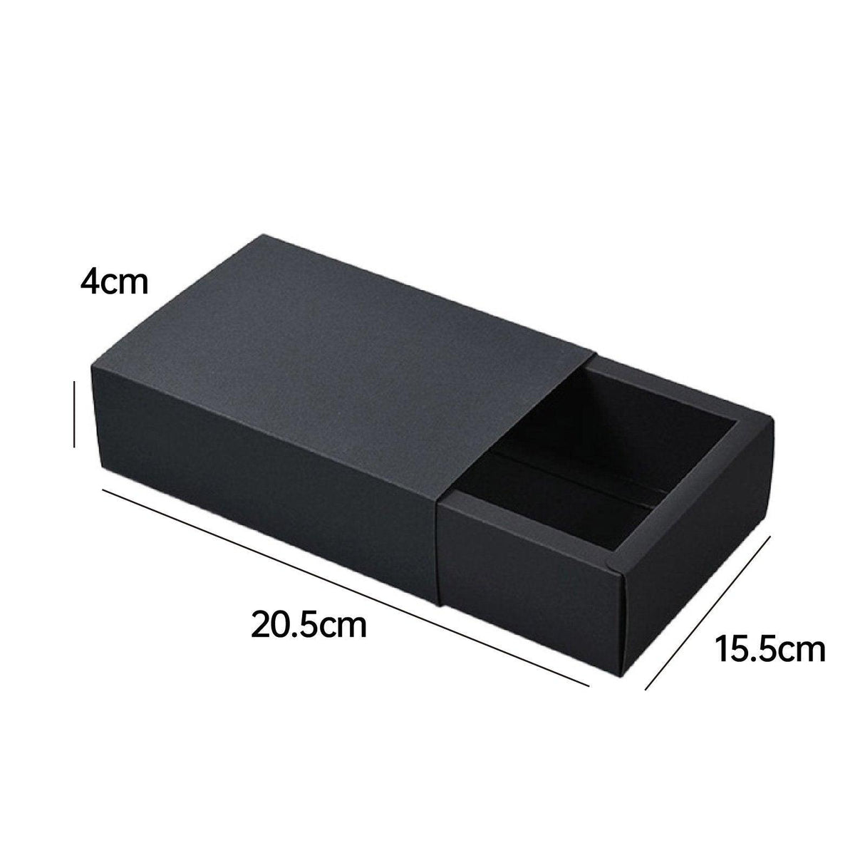 Elevate Your Gifts with Our Sophisticated Black Drawer Box