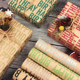 Elevate Your Gifts with Vintage Kraft Wrapping Paper