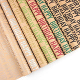 Elevate Your Gifts with Vintage Kraft Wrapping Paper