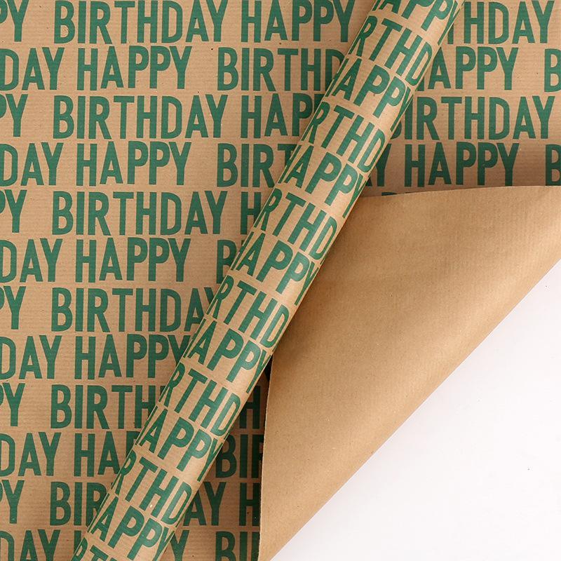 Elevate Your Gifts with Vintage Kraft Wrapping Paper