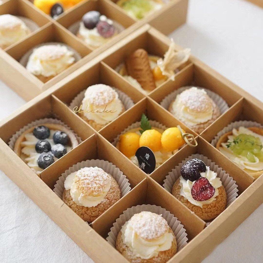 Elevate Your Packaging with Our Versatile Clear Lid Pastry Box