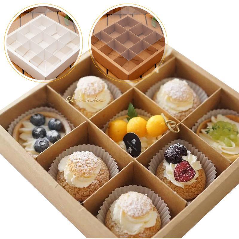 Elevate Your Packaging with Our Versatile Clear Lid Pastry Box