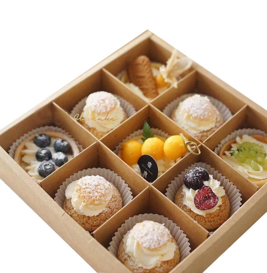 Elevate Your Packaging with Our Versatile Clear Lid Pastry Box