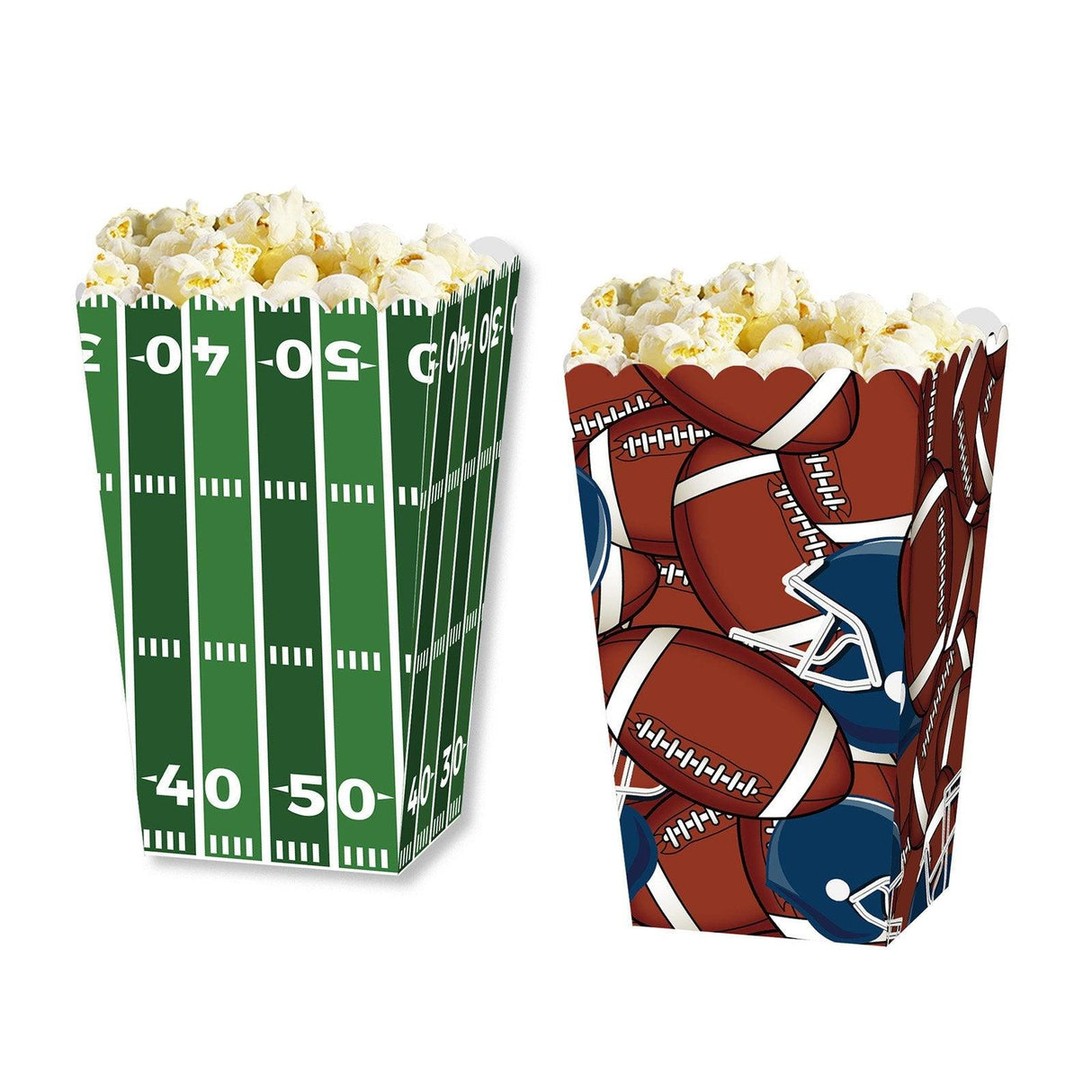 Elevate Your Party with Rugby Theme Popcorn Boxes for Treats