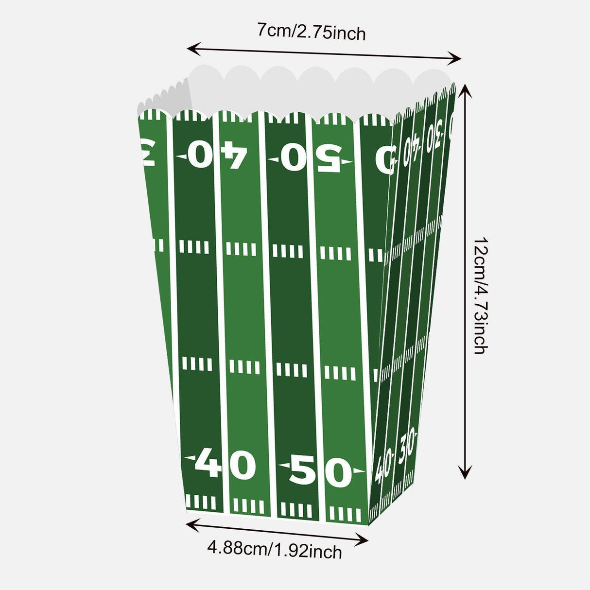 Elevate Your Party with Rugby Theme Popcorn Boxes for Treats