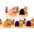 Velvet Gift Drawstring Bags 50PCS 5Colours 3Sizes - Discount Packaging Warehouse