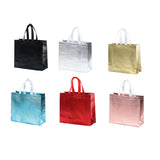 Embossed Non-Woven Fabric Tote Bag Stylish Shopping and Gifting 25pcs