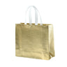 Embossed Non-Woven Fabric Tote Bag Stylish Shopping and Gifting 25pcs