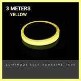 Bright and durable fluorescent tape used for marking