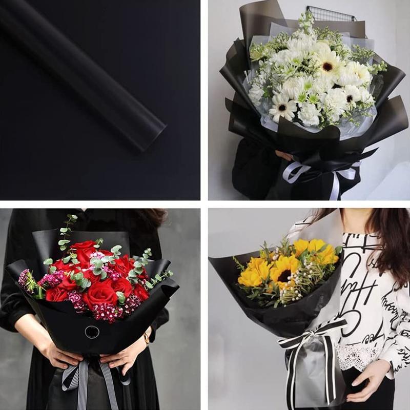 Elegant flower wrapping paper for beautiful bouquets