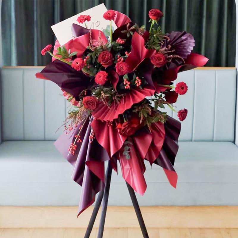 Elegant flower wrapping paper for beautiful bouquets