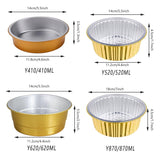 Enhance Your Cooking with Round Aluminum Foil Boxes with PP Lids