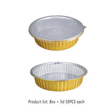 Enhance Your Cooking with Round Aluminum Foil Boxes with PP Lids