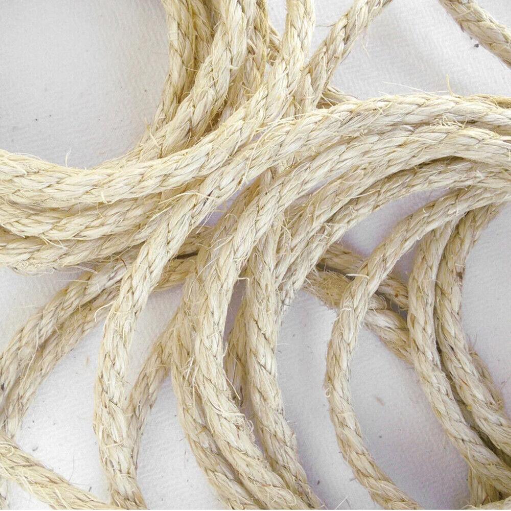 Durable jute rope for crafting and heavy-duty use