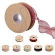 Elegant organza ribbon in various colours and widths