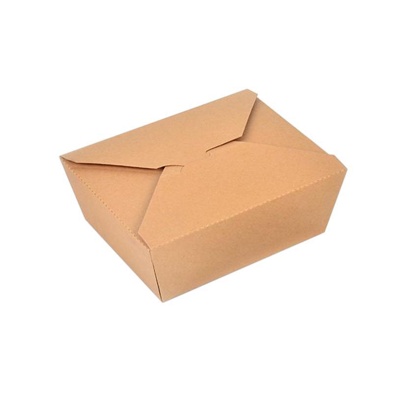 Kraft Takeaway Boxes 200PCS 11Sizes Disposable Containers - Discount Packaging Warehouse