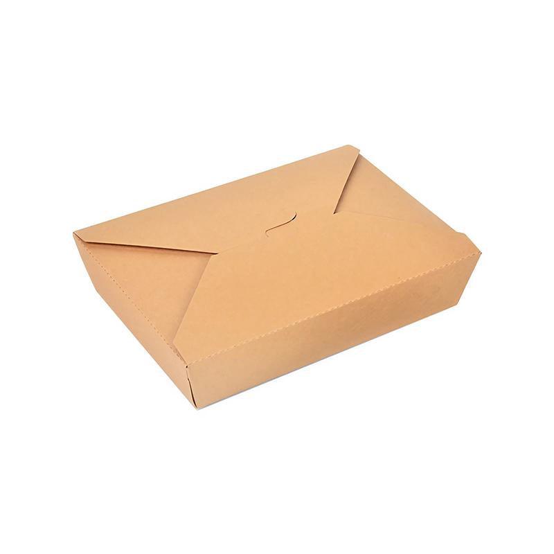 Kraft Takeaway Boxes 200PCS 11Sizes Disposable Containers - Discount Packaging Warehouse