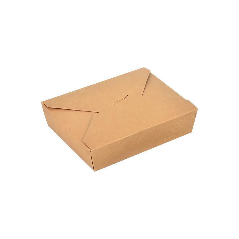 Kraft Takeaway Boxes 200PCS 11Sizes Disposable Containers - Discount Packaging Warehouse