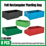 Enhance Your Garden with Versatile Rectangular Planting Bags