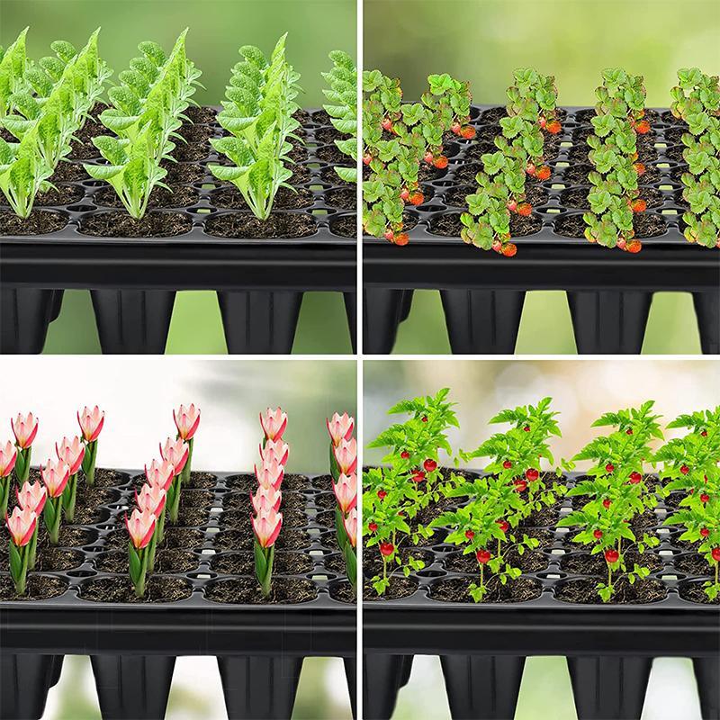 Durable and efficient seedling tray for gardening