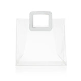 Elegant clear bags for presents with sturdy handles