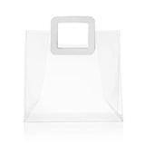 Elegant clear bags for presents with sturdy handles