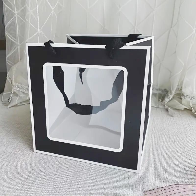 Enhance Your Gifts with a Stylish Paper Gift Bag with Window