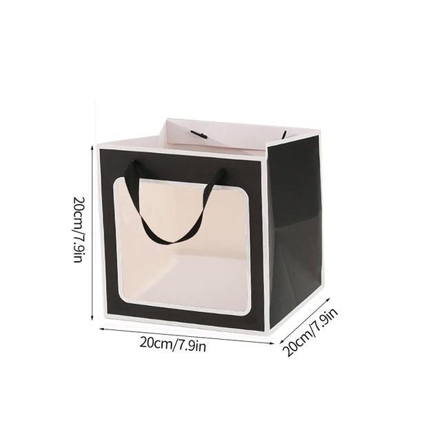 Enhance Your Gifts with a Stylish Paper Gift Bag with Window