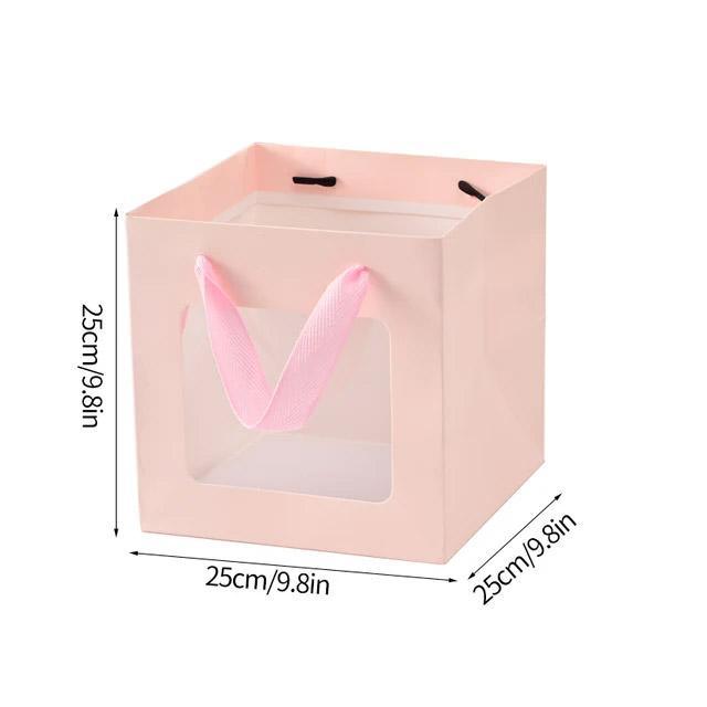 Enhance Your Gifts with a Stylish Paper Gift Bag with Window