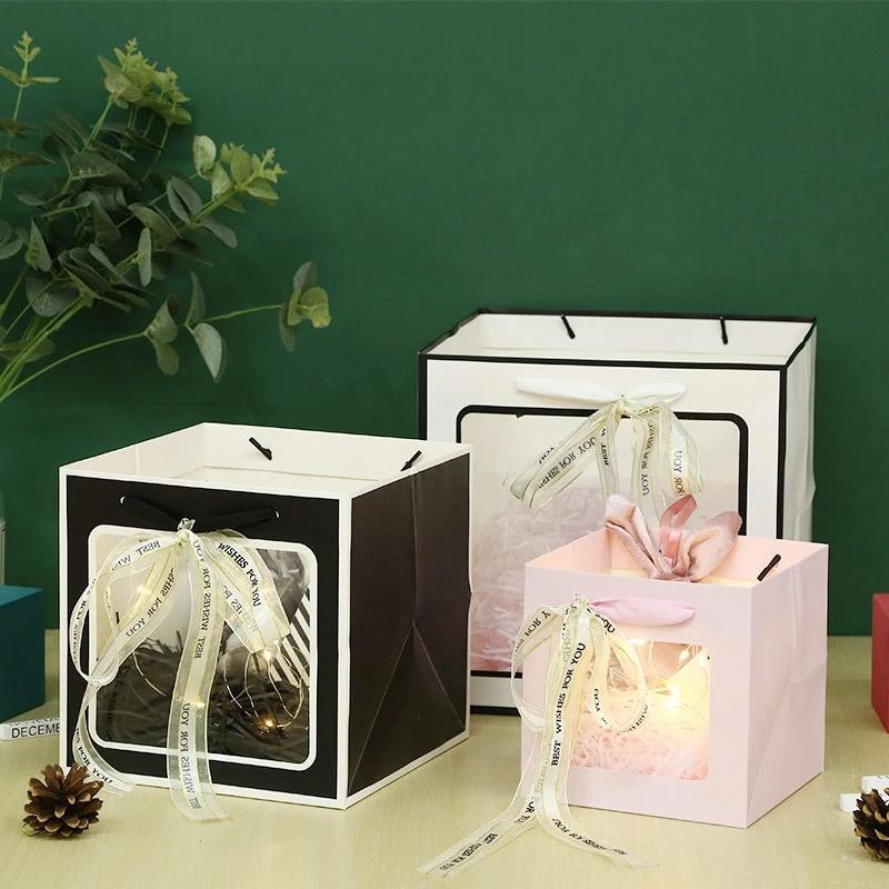 Enhance Your Gifts with a Stylish Paper Gift Bag with Window