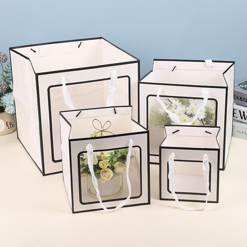 Enhance Your Gifts with a Stylish Paper Gift Bag with Window