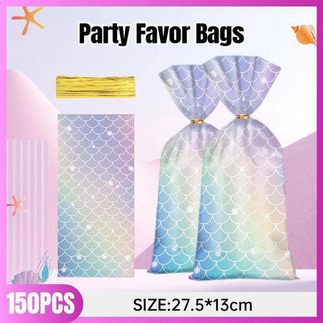 Enhance Your Party with Aqua Fantasy Cookie Bags