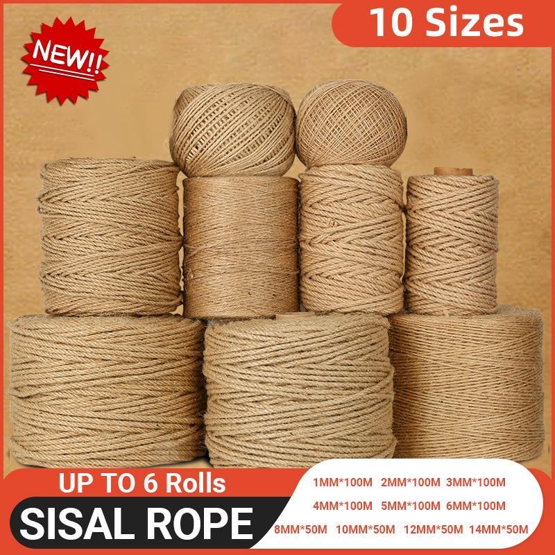 High-quality sisal rope for crafting and heavy-duty use