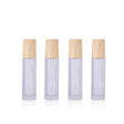 Essential Oils Roller Bottles 5PCS 10ml Wood Bamboo Glass Perfume Roll-On - Discount Packaging Warehouse