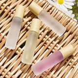 Essential Oils Roller Bottles 5PCS 10ml Wood Bamboo Glass Perfume Roll-On - Discount Packaging Warehouse