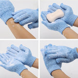 Effective and gentle exfoliating body mitt for smooth skin